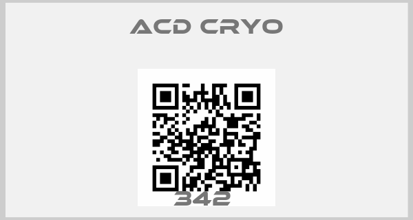 Acd Cryo-342 price