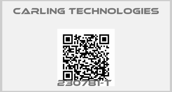 Carling Technologies-230781-T price