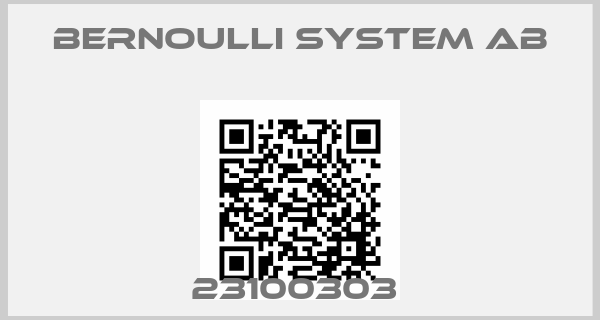 Bernoulli System AB-23100303 price