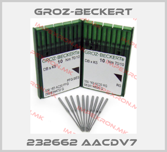 Groz-Beckert-232662 AACDV7 price
