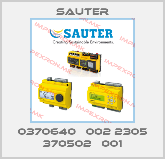 Sauter-0370640   002 2305 370502   001 price