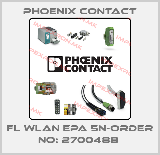 Phoenix Contact-FL WLAN EPA 5N-ORDER NO: 2700488 price