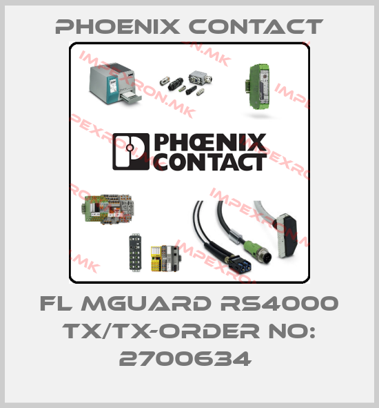 Phoenix Contact-FL MGUARD RS4000 TX/TX-ORDER NO: 2700634 price