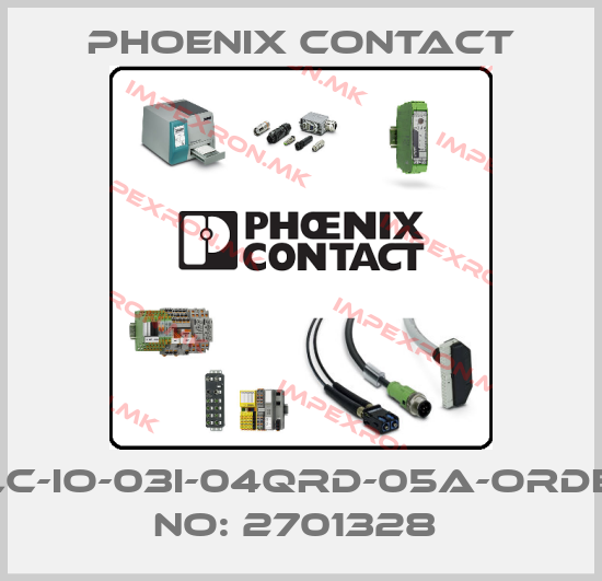 Phoenix Contact-NLC-IO-03I-04QRD-05A-ORDER NO: 2701328 price