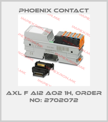 Phoenix Contact-AXL F AI2 AO2 1H, ORDER NO: 2702072price