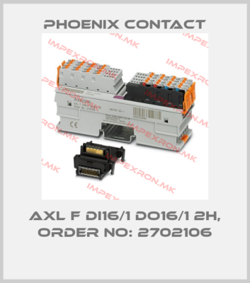 Phoenix Contact-AXL F DI16/1 DO16/1 2H, ORDER NO: 2702106price