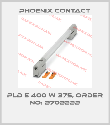Phoenix Contact-PLD E 400 W 375, ORDER NO: 2702222price