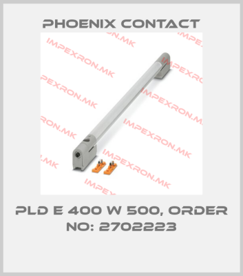 Phoenix Contact-PLD E 400 W 500, ORDER NO: 2702223price