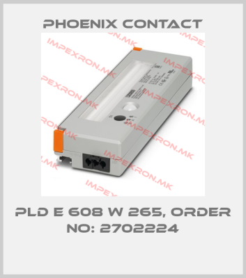 Phoenix Contact-PLD E 608 W 265, ORDER NO: 2702224price