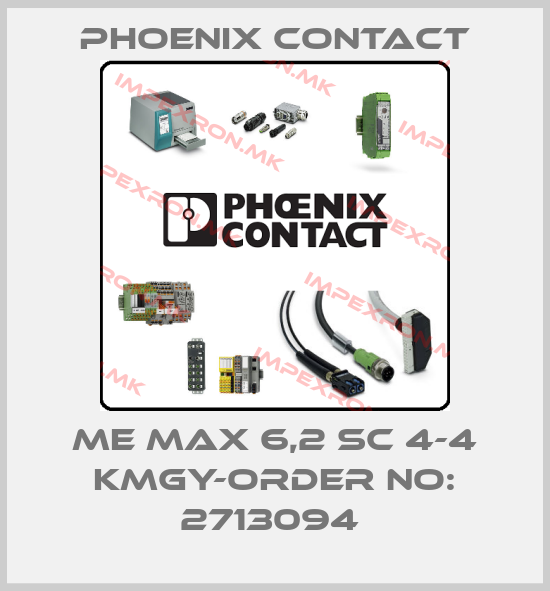 Phoenix Contact-ME MAX 6,2 SC 4-4 KMGY-ORDER NO: 2713094 price