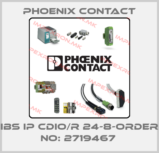 Phoenix Contact-IBS IP CDIO/R 24-8-ORDER NO: 2719467 price