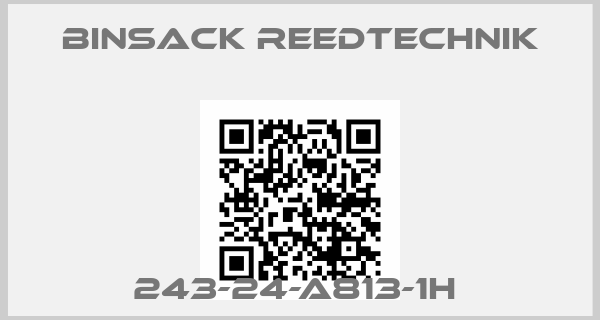 Binsack Reedtechnik-243-24-A813-1H price