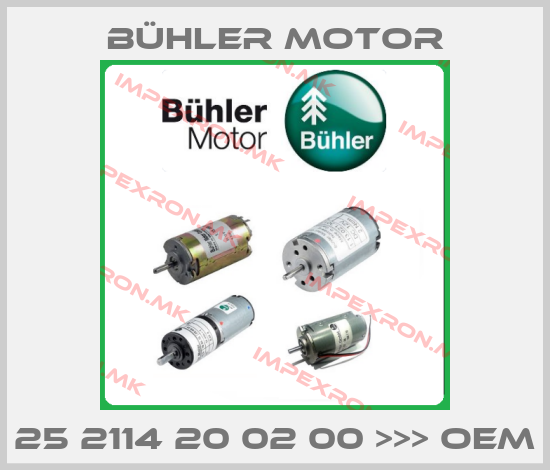 Bühler Motor-25 2114 20 02 00 >>> OEMprice