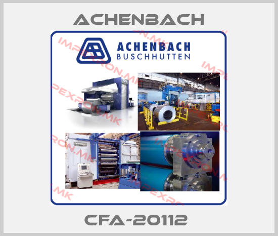 ACHENBACH-CFA-20112 price