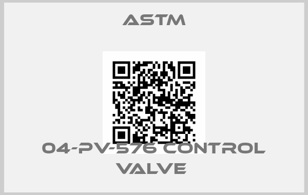 Astm-04-PV-576 CONTROL VALVE price