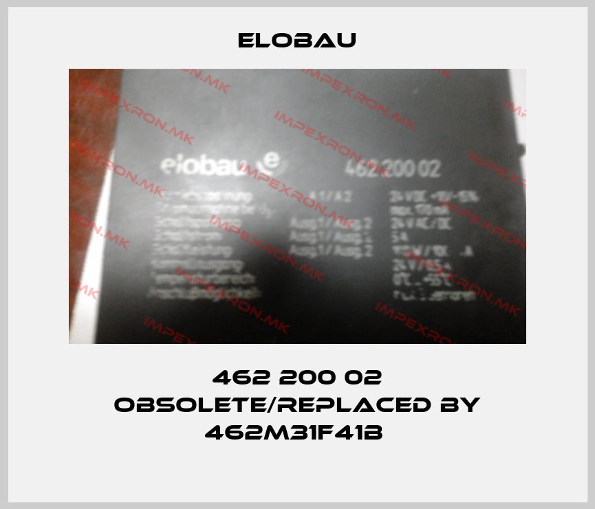 Elobau-462 200 02 obsolete/replaced by 462M31F41B price