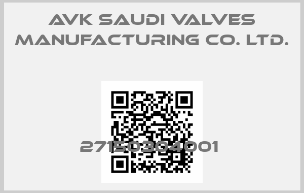 AVK Saudi Valves Manufacturing Co. Ltd.-27150304001 price