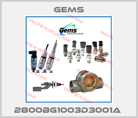 Gems-2800BG1003D3001A price