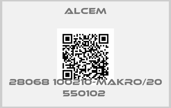 Alcem-28068 100210-MAKRO/20 550102 price