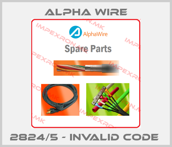 Alpha Wire-2824/5 - INVALID CODE price