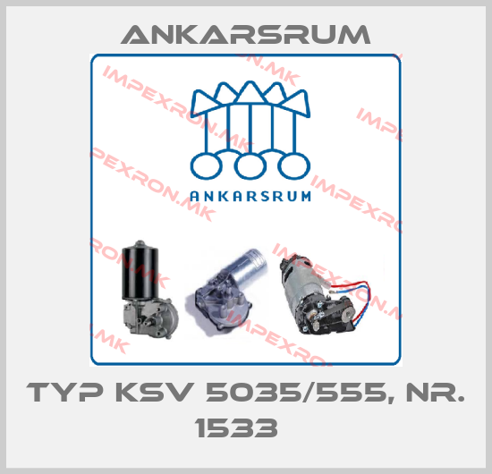 Ankarsrum-Typ KSV 5035/555, Nr. 1533  price